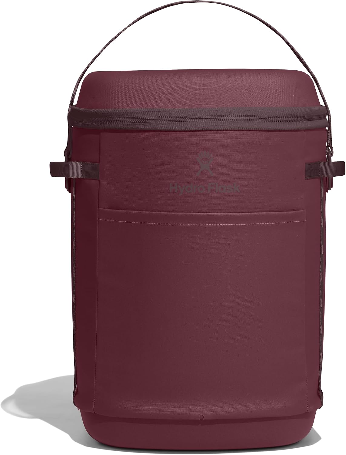Hydro Flask Carryout Cooler Backpack - Insulated Portable Soft Cooler - 22 L Capacity Burgundy
