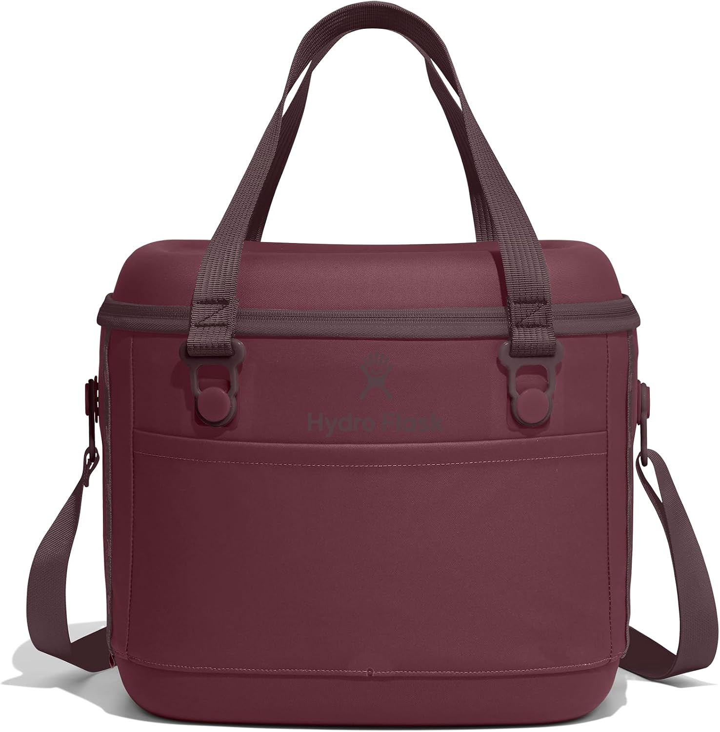 Hydro Flask Carryout Cooler - Insulated Portable Soft Cooler - 15 L Capacity Burgundy