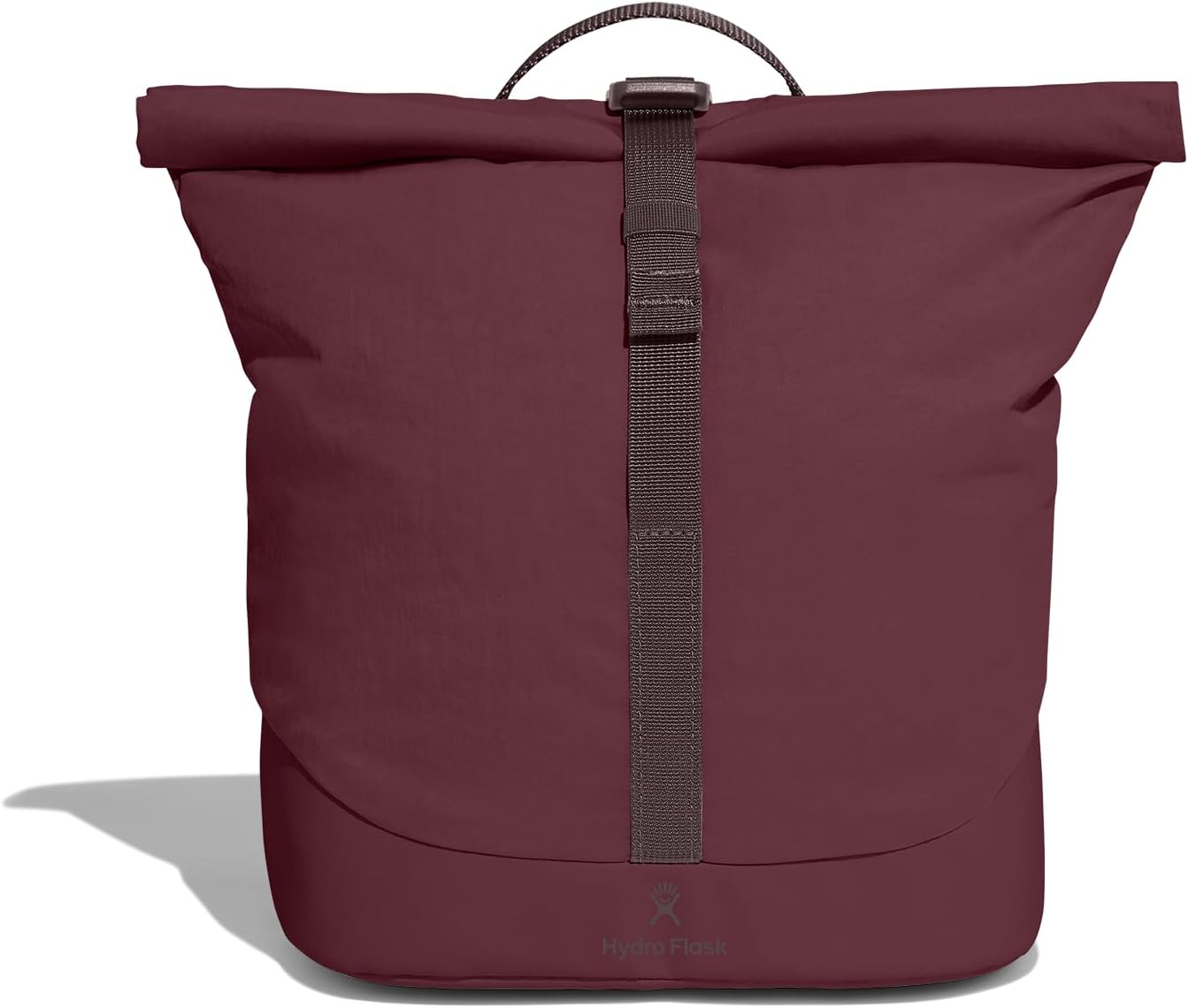 Hydro Flask Carryout Lunch Rolltop - Insulated Lunch Bag - Soft Travel Cooler Burgundy