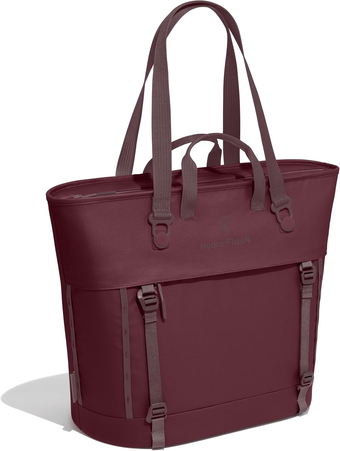 Hydro Flask Carryout Tote - Insulated Tote Bag - 30 L Capacity Burgundy