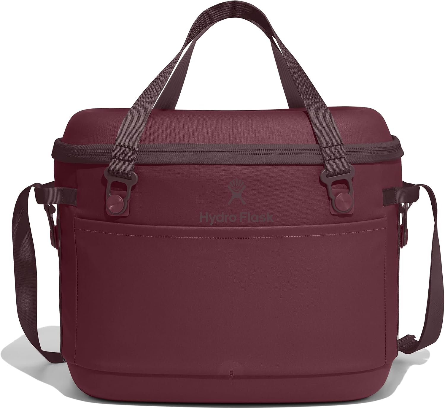 Hydro Flask Carryout Cooler - Insulated Portable Soft Cooler - 30 L Capacity Burgundy