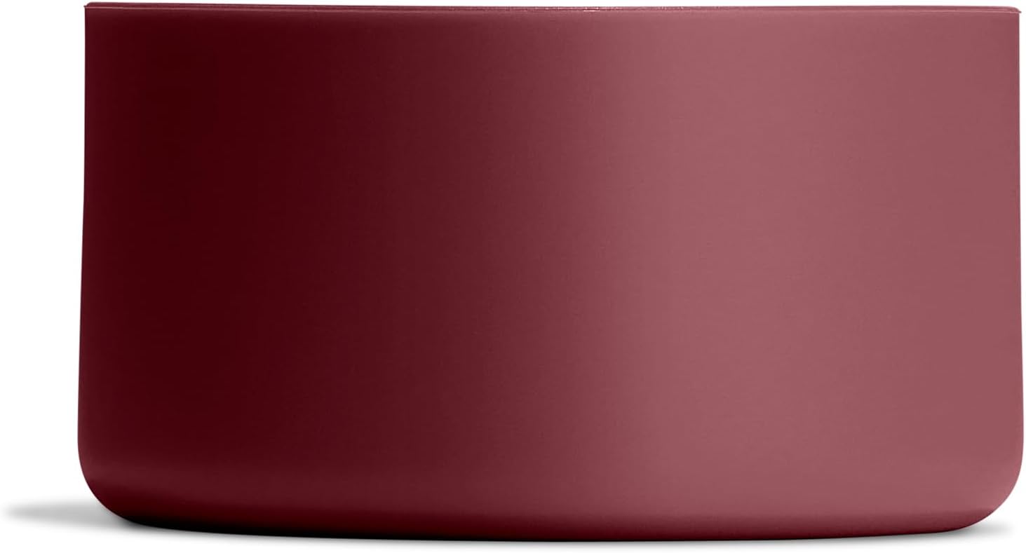 Hydro Flask Bottle Boot - Bottom Protector Sleeve - Silicone Water Bottle Accessory Medium Burgundy