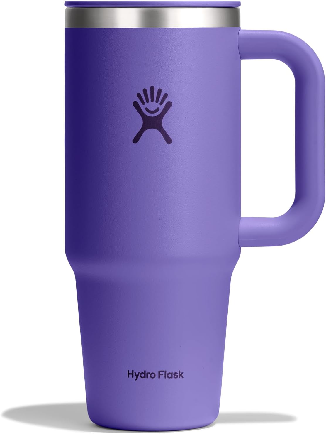 Hydro Flask Coffee Travel Tumbler Mug – Insulated Stainless Steel, Leak Proof Hot & Iced Coffee Cup 24 Oz Utopia Purple