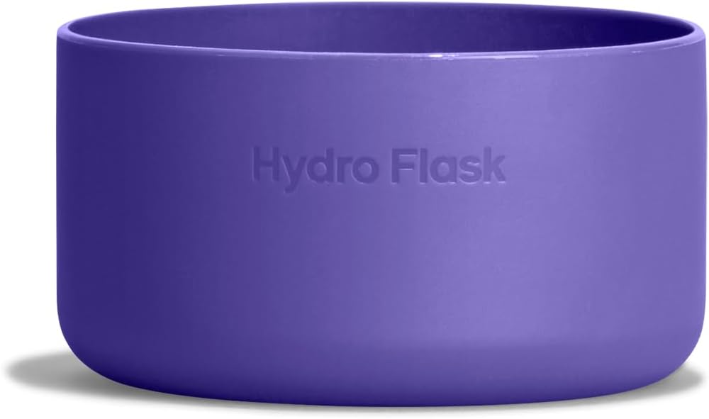 Hydro Flask Micro Boot - Bottom Protector Sleeve - Silicone Water Bottle Accessory, 300 ml, 10 Oz Utopia Purple