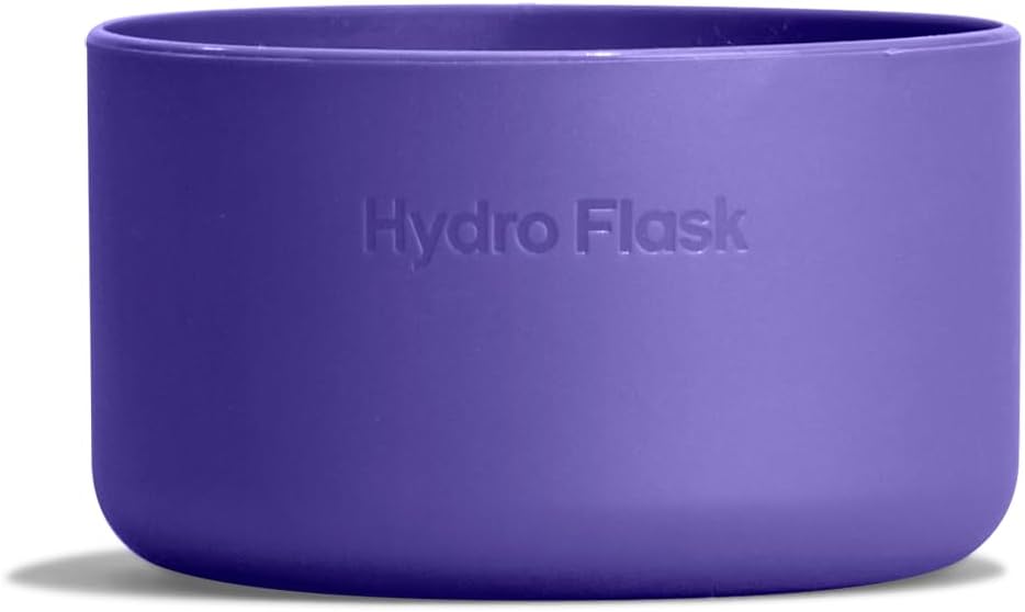 Hydro Flask Micro Boot - Bottom Protector Sleeve - Silicone Water Bottle Accessory, 200 ml, 6.7 Oz Utopia Purple