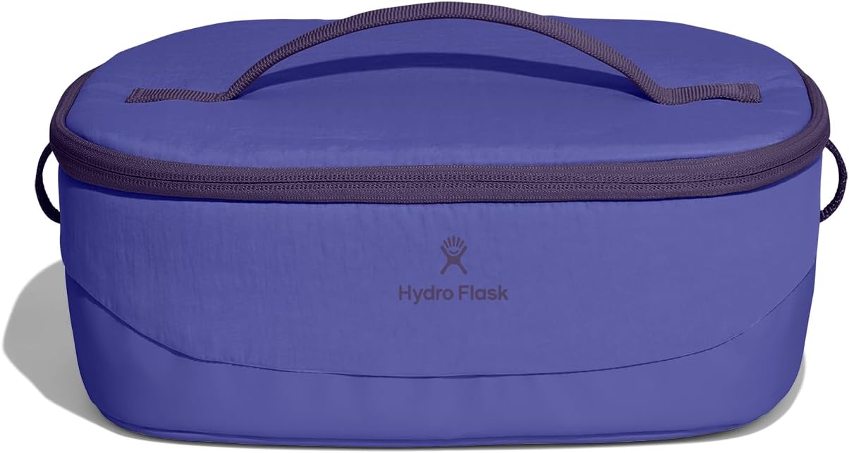 Hydro Flask Carryout Lunch Box - Insulated Lunch Box - Soft Cooler Travel Bag Utopia Purple
