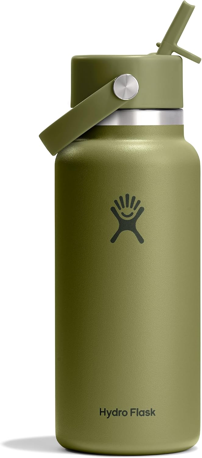 Hydro Flask Palmer Green Wide Flex Straw Cap Bottle 32 oz, 1 EA