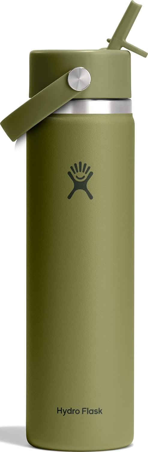 Hydro Flask Palmer Green Wide Flex Straw Cap Bottle 24 oz, 1 EA