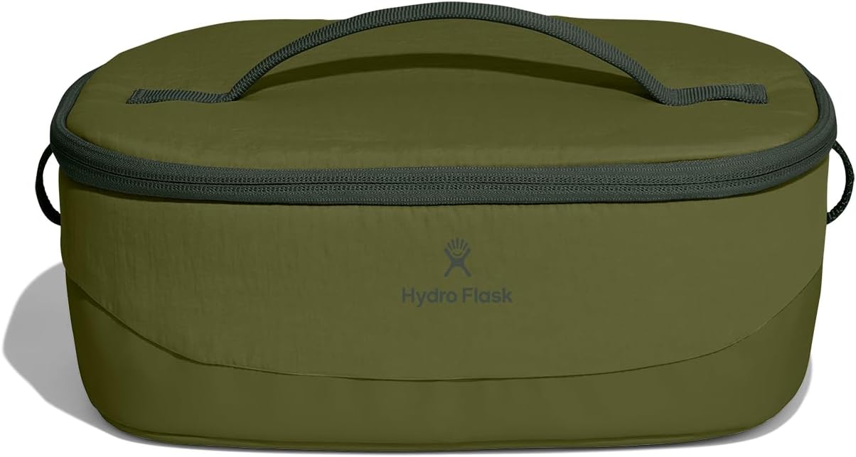 Hydro Flask Carryout Lunch Box - Insulated Lunch Box - Soft Cooler Travel Bag Palmer Green