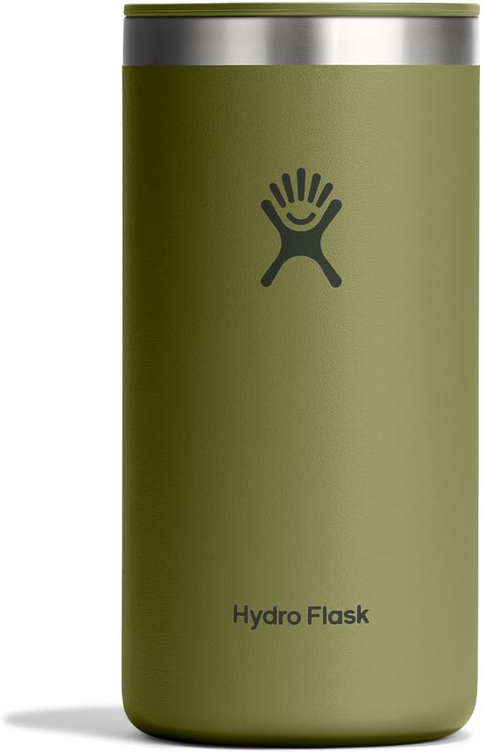 Hydro Flask Travel Coffee Cup – Insulated Stainless Steel, Non-Spill, Leak Proof To-Go Coffee Tumbler 16 Oz Palmer Green