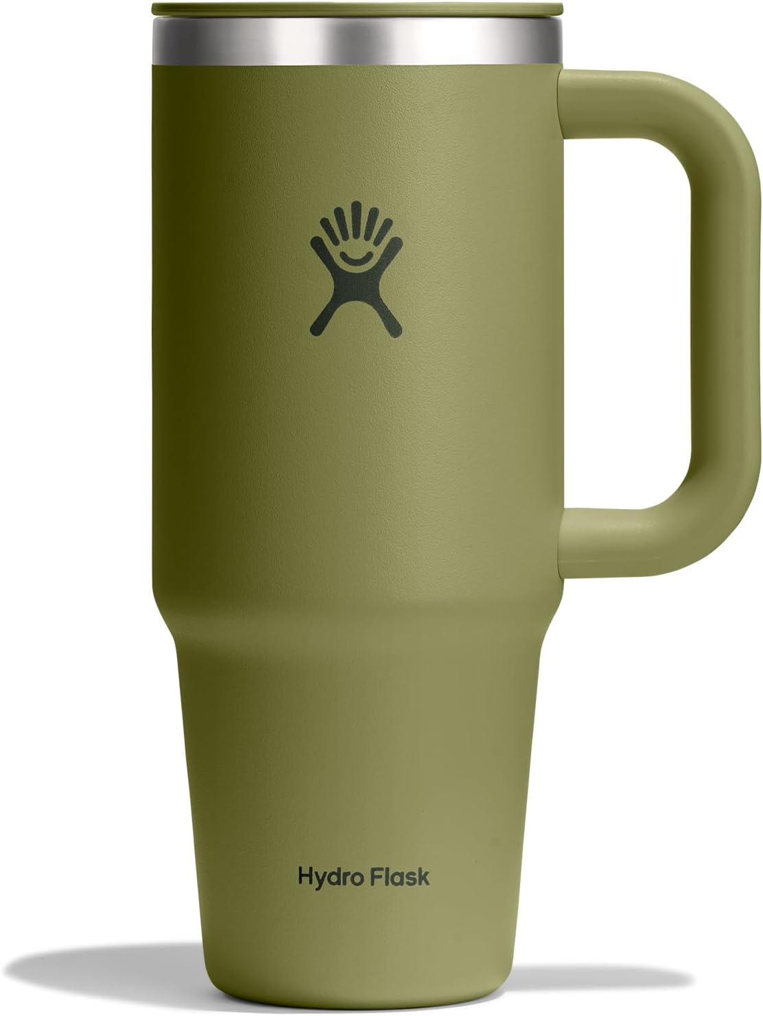 Hydro Flask Coffee Travel Tumbler Mug – Insulated Stainless Steel, Leak Proof Hot & Iced Coffee Cup 24 Oz Palmer Green