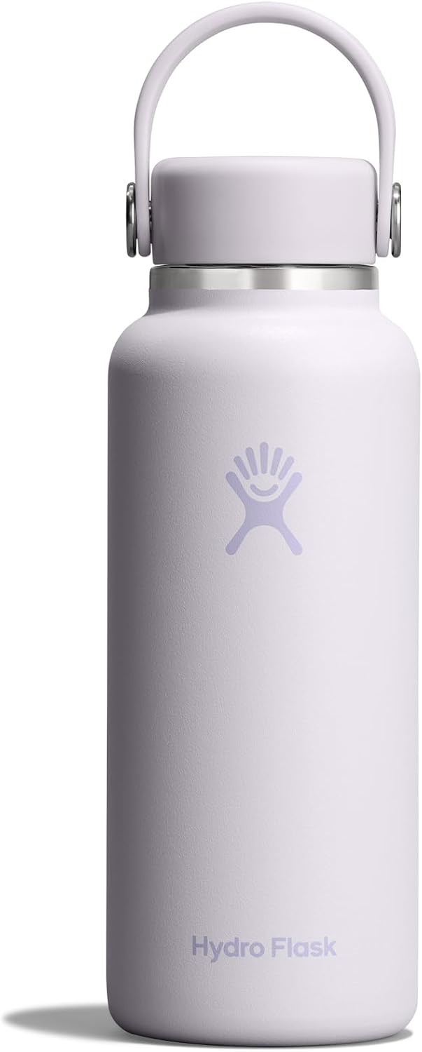Hydro Flask Micro Bottle - Insulated Mini Leak Proof Flask for Purse or Pocket in 13.5 Oz Cloud Pink