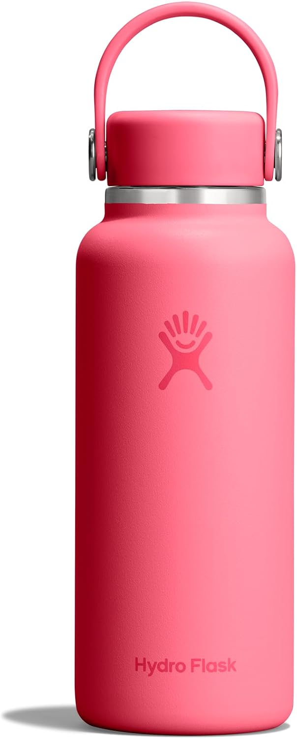 Hydro Flask Micro Bottle - Insulated Mini Leak Proof Flask for Purse or Pocket in 13.5 Oz Popstar Pink