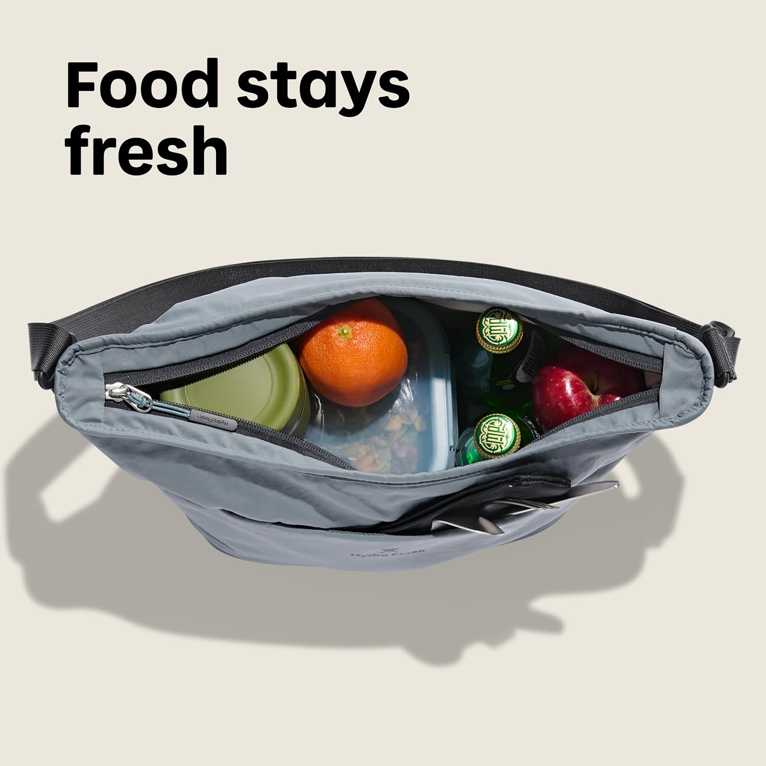 Hydro Flask Carryout Lunch Tote - Insulated Tote Bag - Soft Travel Cooler Black