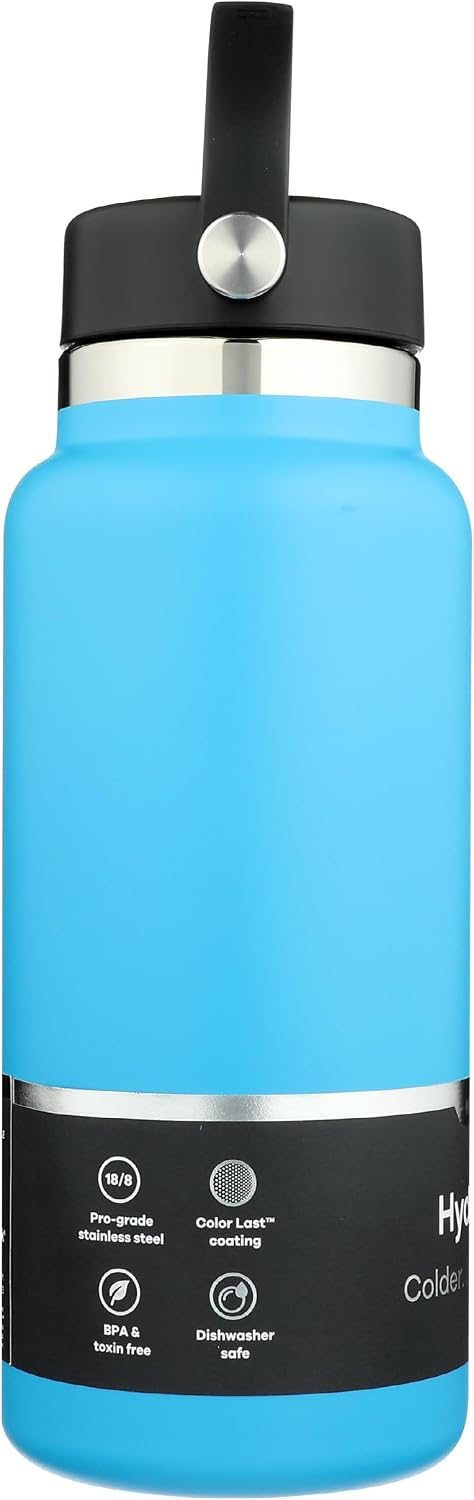 Hydro Flask 32 Oz Wide Flex Cap Pacific