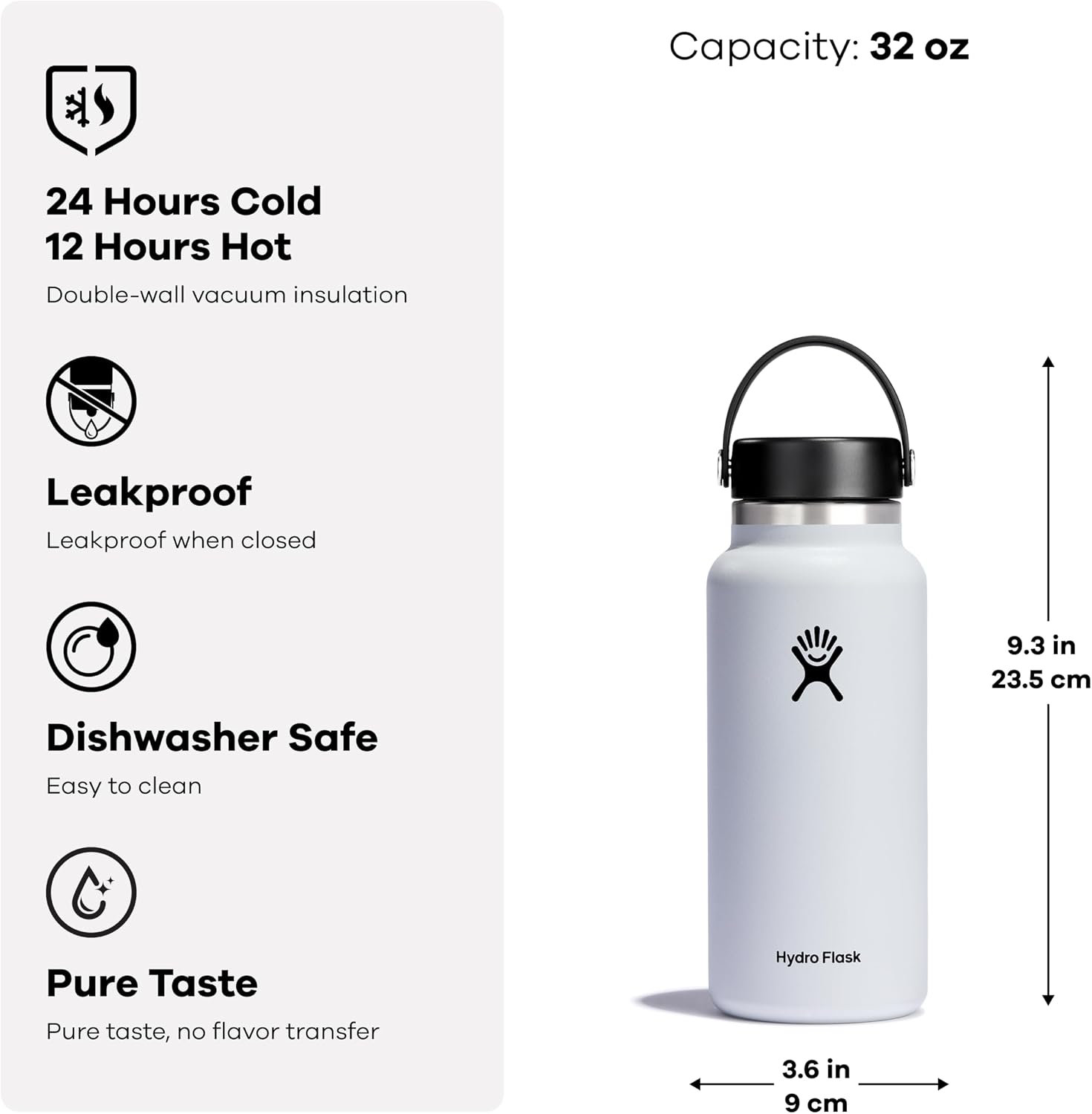 Hydro Flask 32 Oz Wide Flex Cap Yosemite