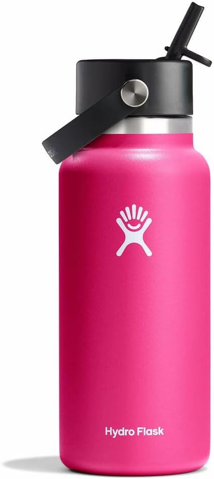 Hydro Flask 32 oz Wide Mouth Insulated Water Bottle, Zinnia