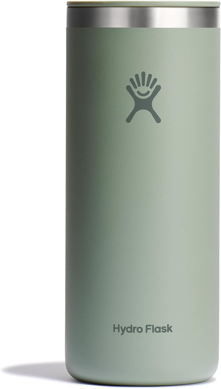 Hydro Flask Travel Coffee Cup – Insulated Stainless Steel, Non-Spill, Leak Resistant to-Go Coffee Tumbler 20 Oz Agave Green