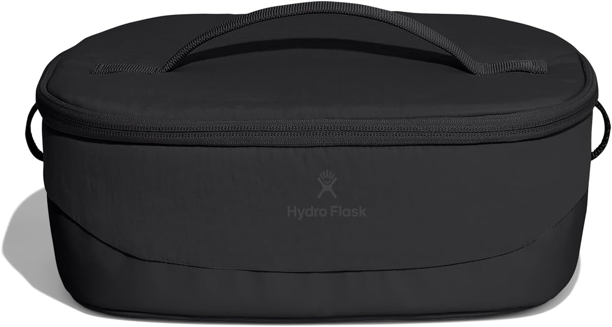 Hydro Flask Carryout Lunch Box - Insulated Lunch Box - Soft Cooler Travel Bag Black