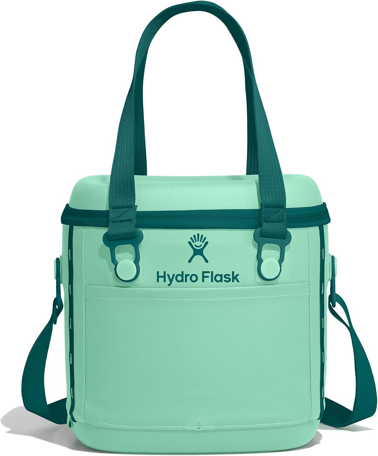 Hydro Flask Carryout Cooler - Insulated Portable Soft Cooler - 10 L Capacity in Mermaid Green