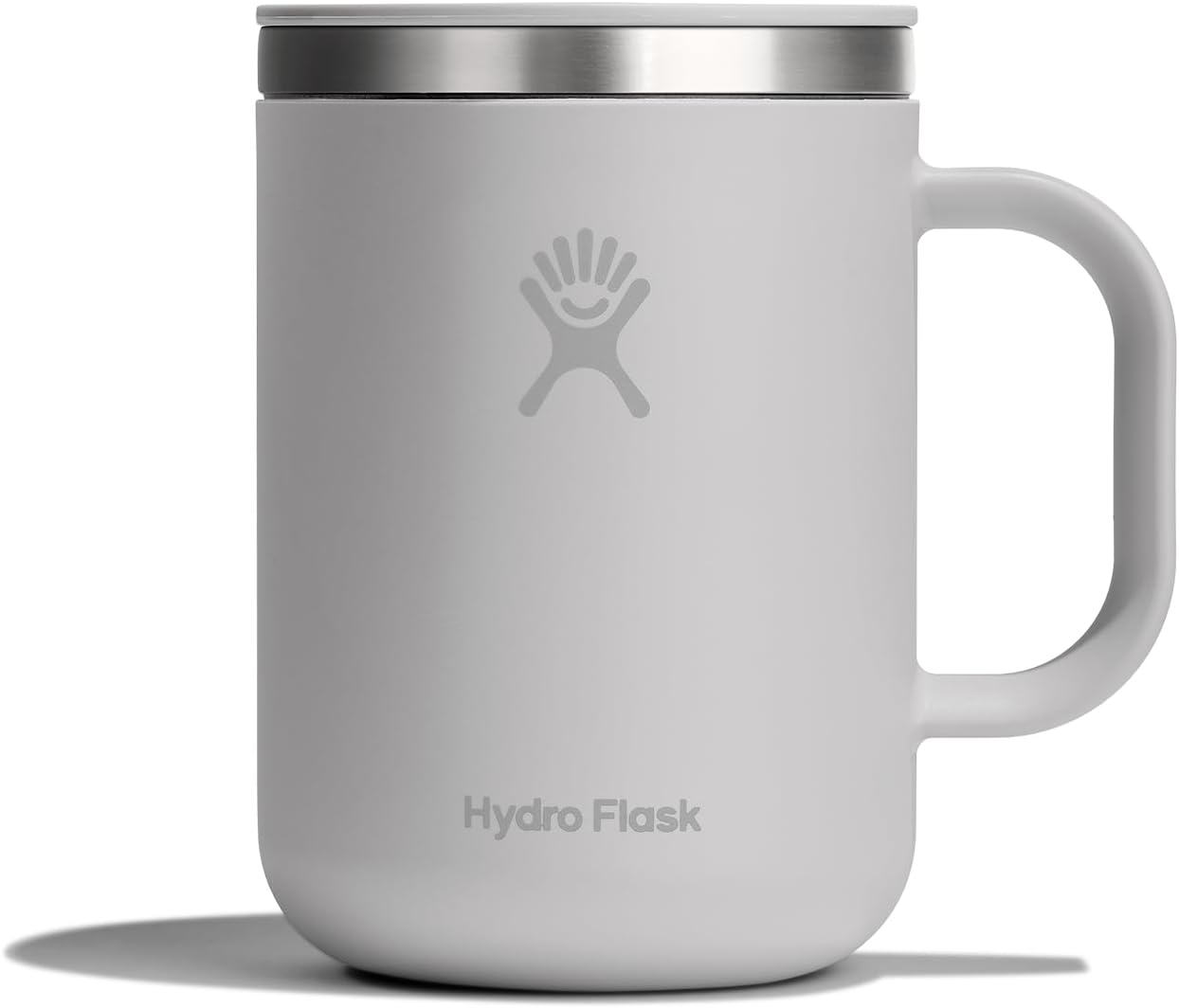 Hydro Flask Coffee Mug – Insulated Stainless Steel, Non Spill, Leak Resistant Travel Mug 24 Oz Birch Gray Tonal Birch Gray