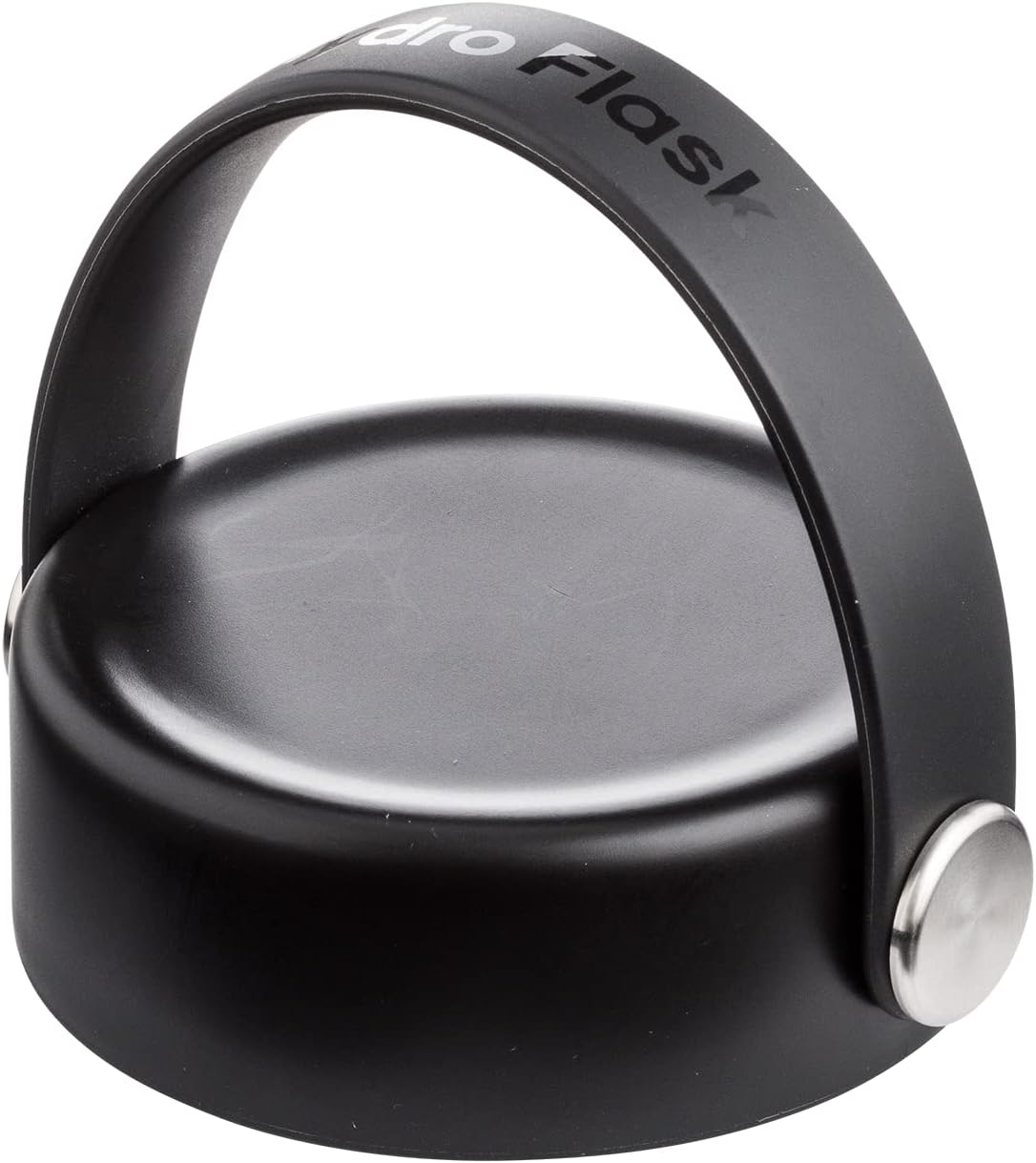 Hydro Flask Lids – Flex Cap Replacement Lid for Wide Mouth Water Bottles Black