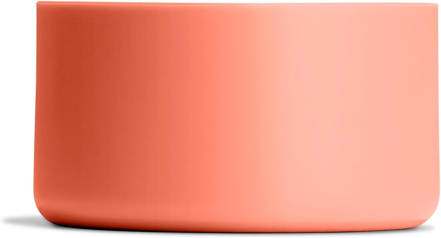 Hydro Flask Bottle Boot – Bottom Protector Sleeve – Silicone Water Bottle Accessory Medium Nectar Orange