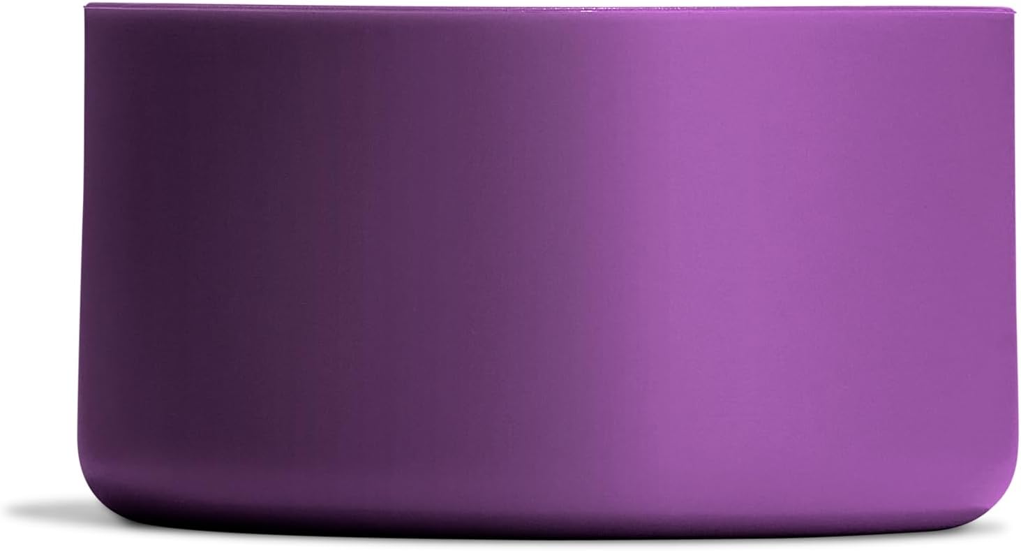 Hydro Flask Bottle Boot – Bottom Protector Sleeve – Silicone Water Bottle Accessory Medium Beachplum Purple