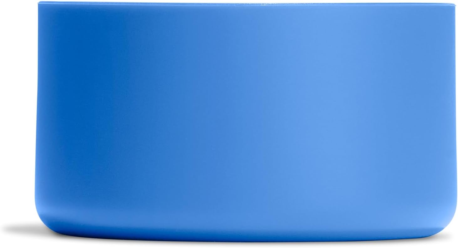 Hydro Flask Bottle Boot – Bottom Protector Sleeve – Silicone Water Bottle Accessory Medium Cascade Blue