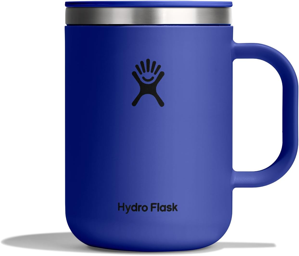 Hydro Flask Coffee Mug – Insulated Stainless Steel, Non Spill, Leak Resistant Travel Mug 24 Oz Capri Blue
