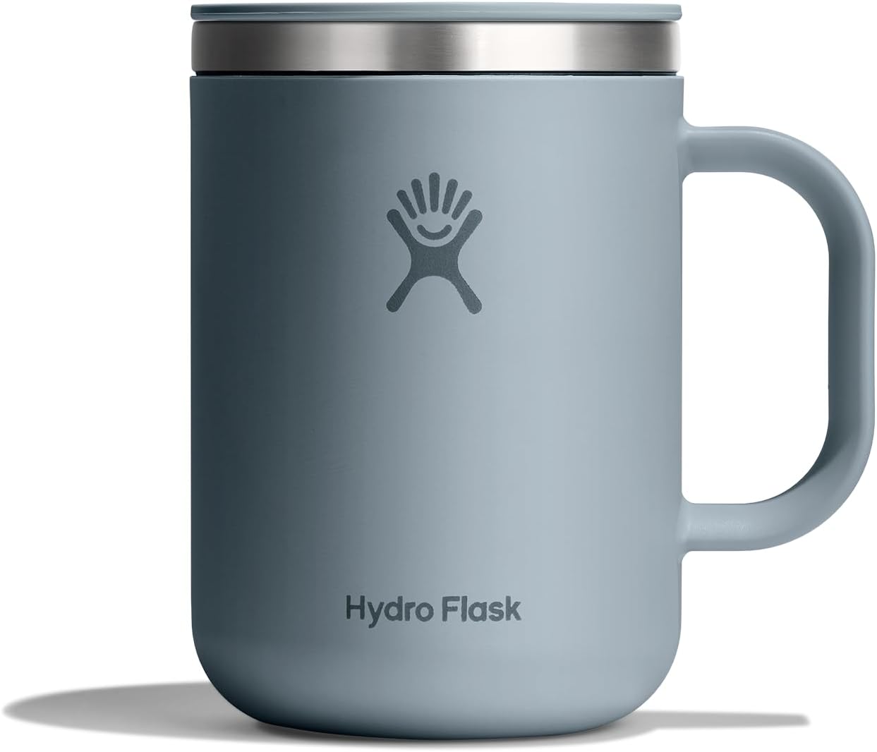 Hydro Flask Coffee Mug – Insulated Stainless Steel, Non Spill, Leak Resistant Travel Mug 24 Oz Shale Gray