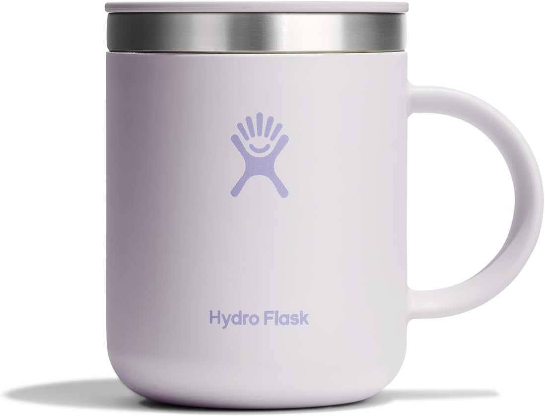 Hydro Flask Coffee Mug – Insulated Stainless Steel, Non Spill, Leak Resistant Travel Mug 12 Oz Cloud Pink Could Pink