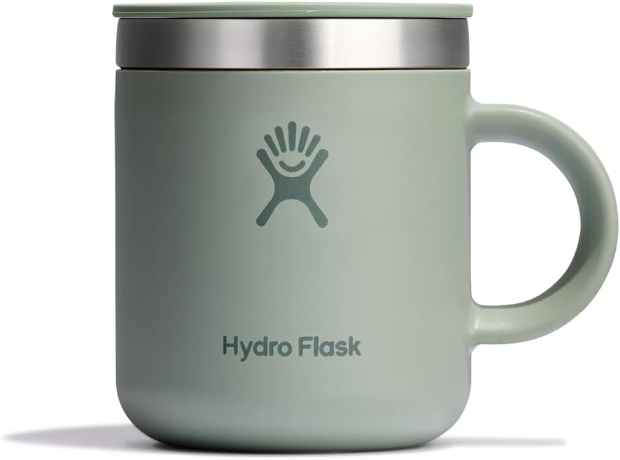 Hydro Flask Coffee Mug – Insulated Stainless Steel, Non Spill, Leak Resistant Travel Mug 6 Oz Tonal Agave Tonal Agave Green