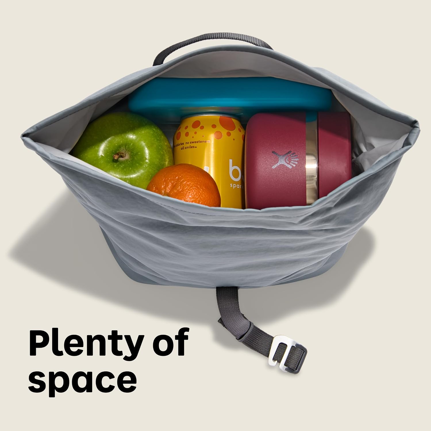 Hydro Flask Carryout Lunch Rolltop - Insulated Lunch Bag - Soft Travel Cooler Oat