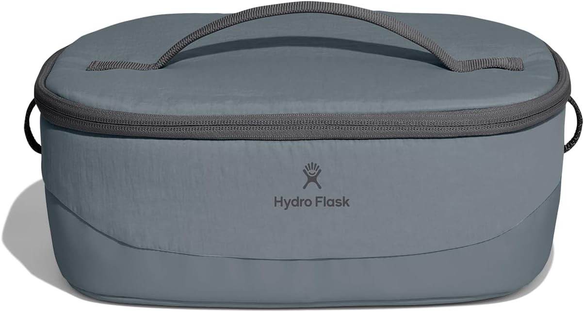 Hydro Flask Carryout Lunch Box - Insulated Lunch Box - Soft Cooler Travel Bag Shale Gray