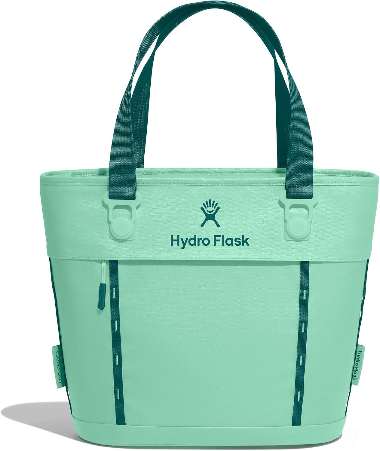 Hydro Flask Carryout Tote - Insulated Tote Bag - 10 L Capacity in Mermaid Green