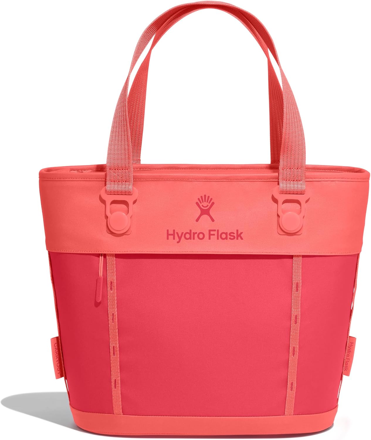 Hydro Flask Carryout Tote - Insulated Tote Bag - 10 L Capacity in Capri Blue Popstar Pink
