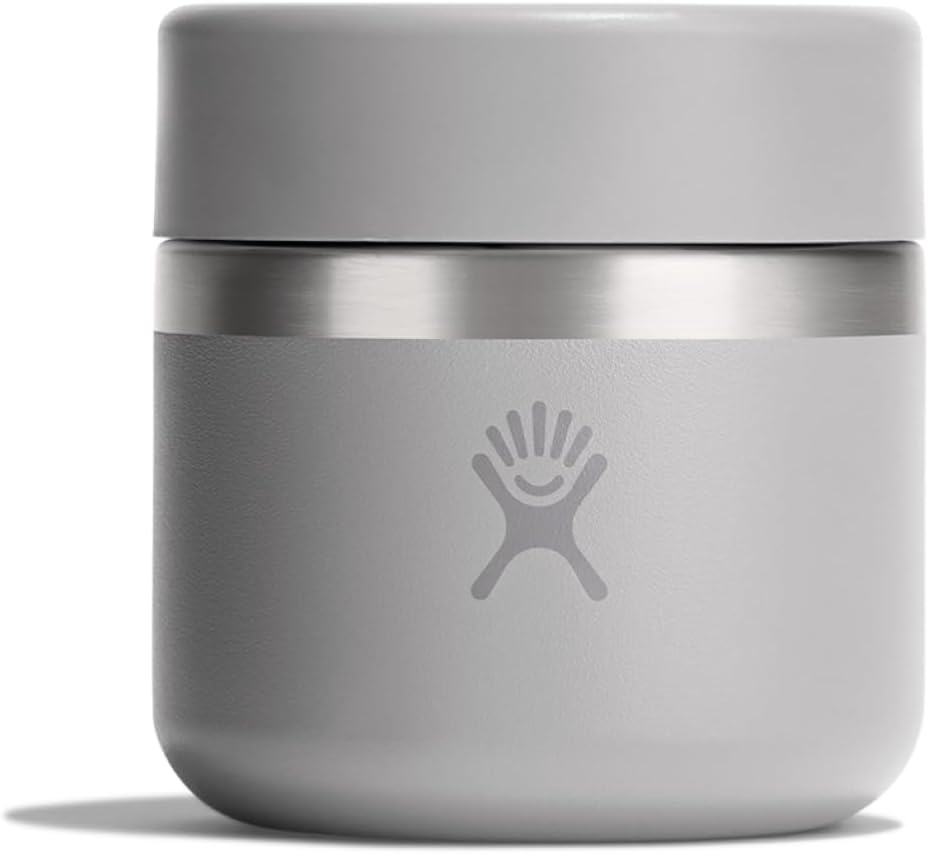 Hydro Flask Food Jar – Insulated Stainless Steel, Snack Travel Container for Hot Food, Lunch, & Soup 8 Oz Birch