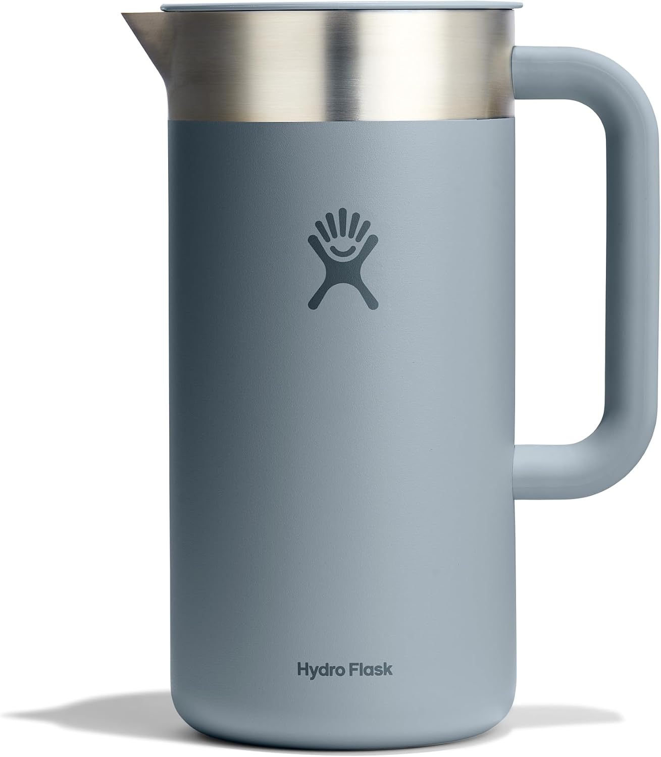 Hydro Flask Outdoor Insulated 51 Oz Pitcher- Stainless Steel Beverage Container - Camping Kitchen Essentials Shale Gray Birch Gray