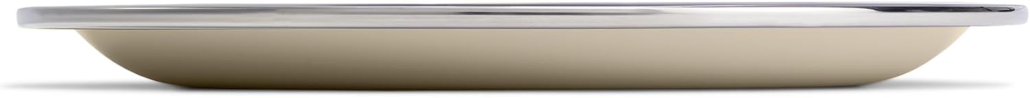 Hydro Flask Outdoor Kitchen Plate – Stainless Steel Reusable Plate – Camping Kitchen Essentials Oat Tan