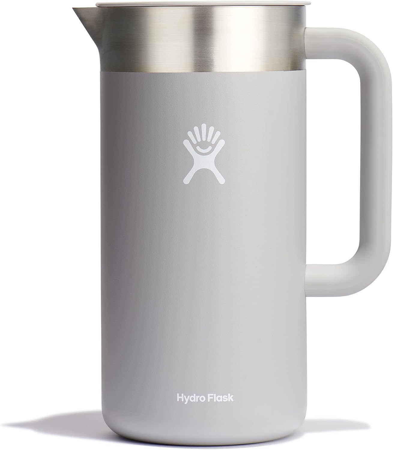 Hydro Flask Outdoor Insulated 51 Oz Pitcher- Stainless Steel Beverage Container - Camping Kitchen Essentials Birch Gray Shale Gray