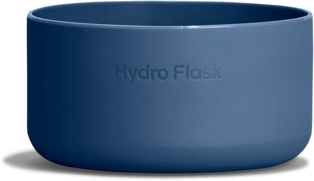 Hydro Flask Micro Boot - Bottom Protector Sleeve - Silicone Water Bottle Accessory, 400 ml 13.5 Oz Harbor Blue
