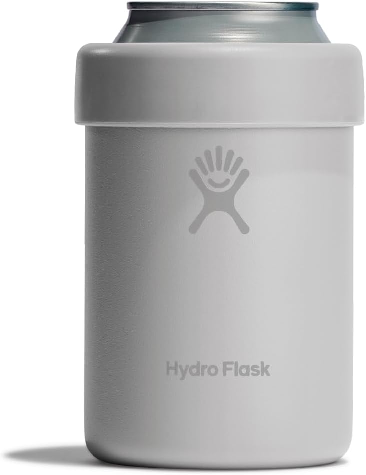 Hydro Flask 12 Oz Cooler for Cans - Can Cooler for Beer or Coffee - Insulated in Birch Gray