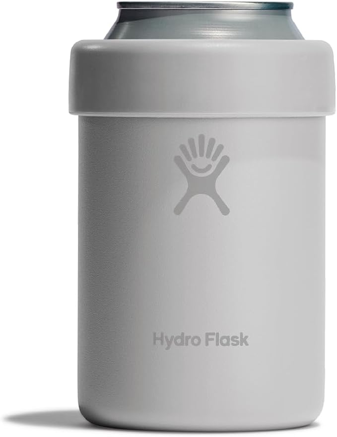 Hydro Flask 12 Oz Cooler for Cans - Can Cooler for Beer or Coffee - Insulated in Birch Gray